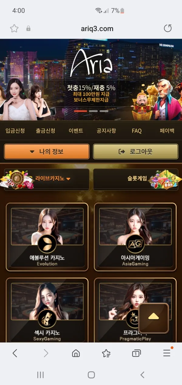 아리아 후기