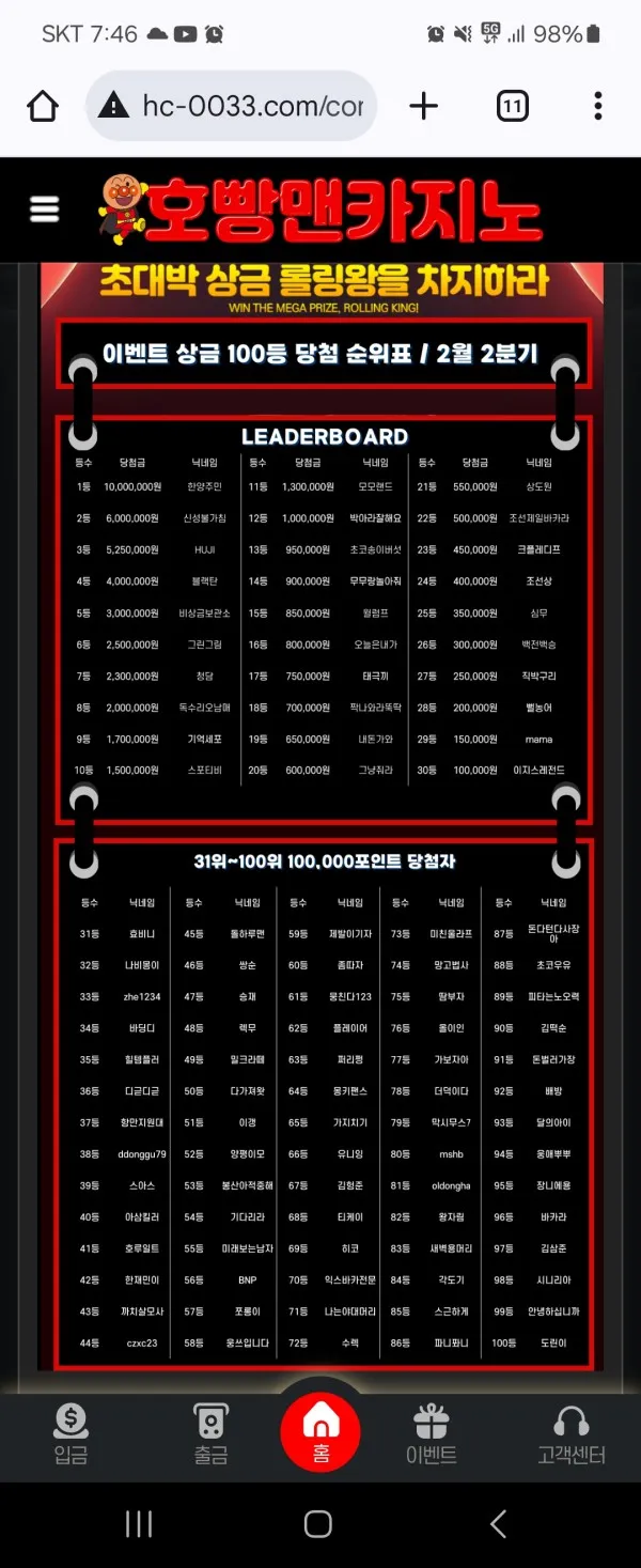 호빵맨 롤링왕 후기~~~~